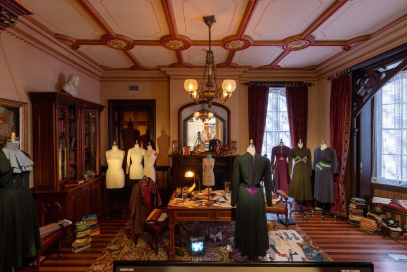 Gothic-Renaissance library Installation: Janicza Bravo Image © The Metropolitan Museum of Art. Anna-Marie Kellen