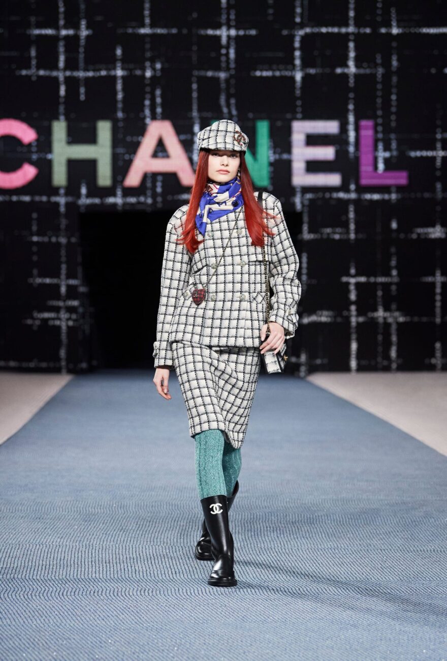 A Lesson in Tweed for Chanel's Fall-Winter 2022/23 Ready to Wear