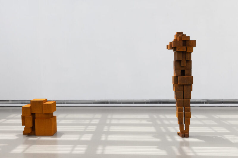 ANTONY GORMLEY, Living Time, exhibition view, TAG Art Museum, 2023.
