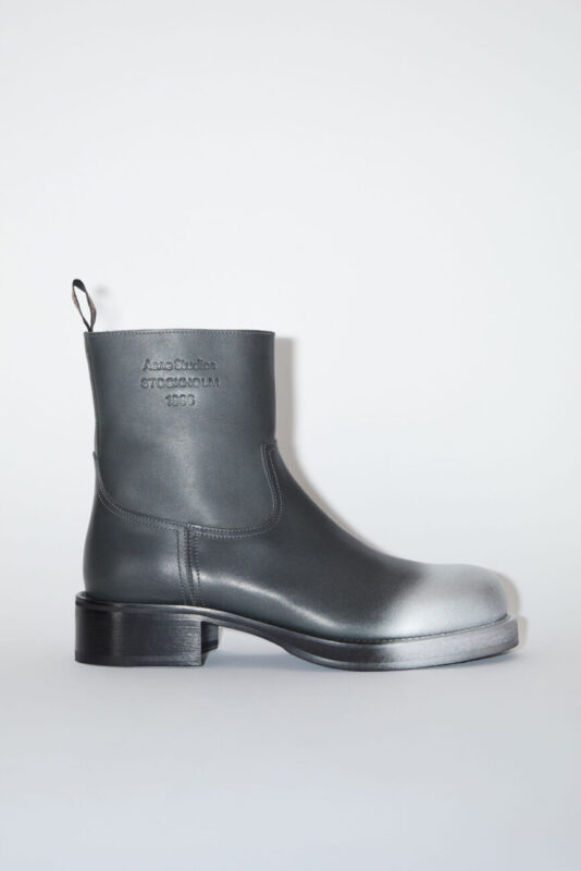 Sprayed leather boots, ACNE STUDIOS