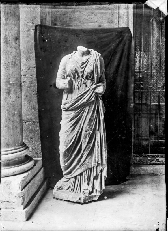 Statue of Hygieia from Piazza Colonna, courtesy of MiC - Museo Nazionale Romano, Photographic Archives.